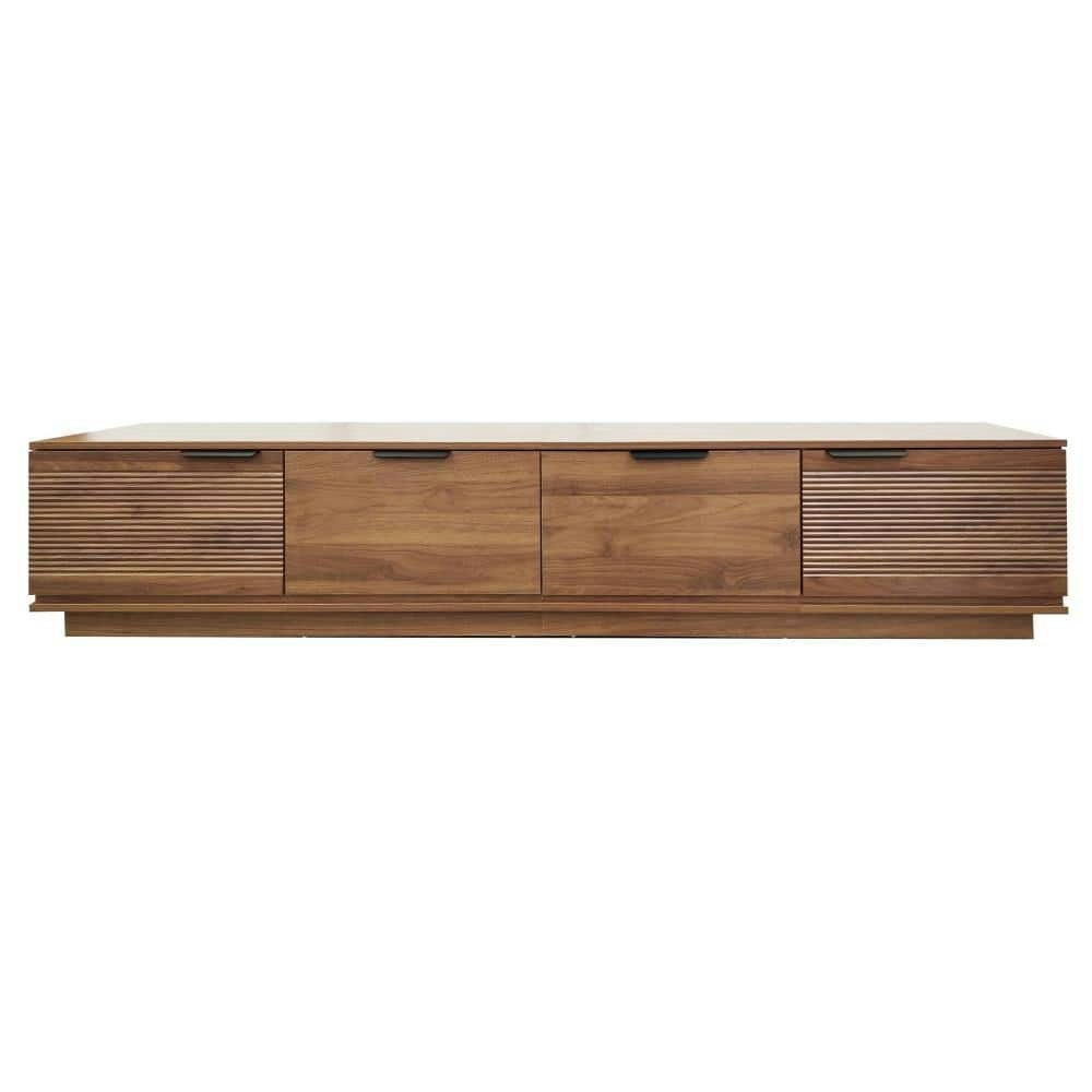 Walnut TV Stand for up to 85-inch TVs: $692.99 Walnut TV Stand for up to 85-inch TVs: $692.99