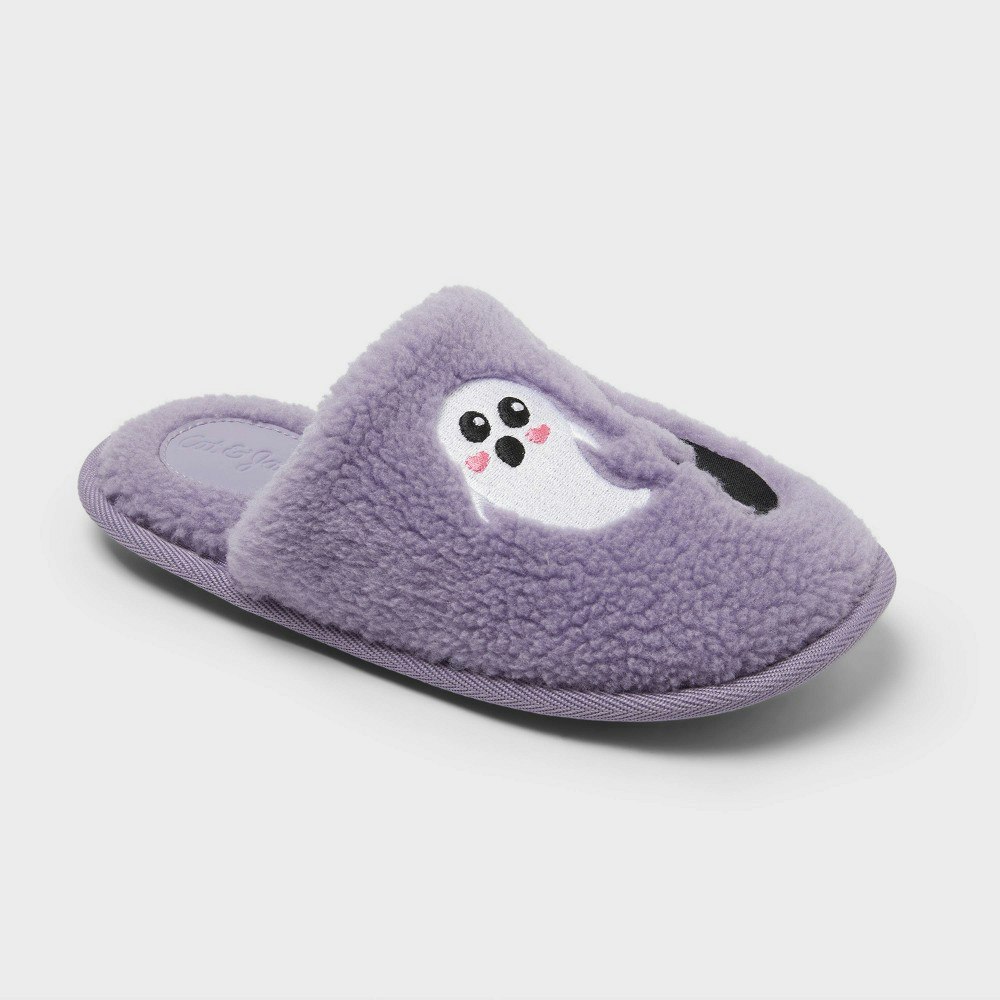 Cat & Jack Nova Cat & Ghost Scuff Slippers: $15