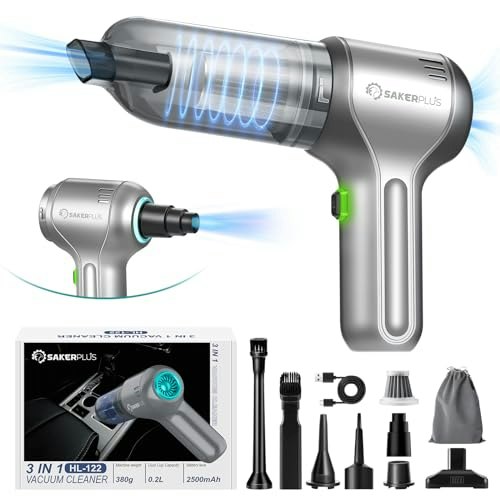 SakerPlus Wireless Handheld Car Vacuum Cleaner: $33.99 SakerPlus Wireless Handheld Car Vacuum Cleaner: $33.99