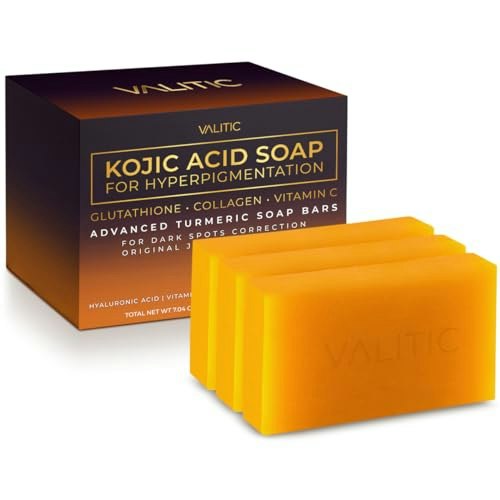 Valitic Kojic Acid and Turmeric Soap 3-Pack: $14.44 Valitic Kojic Acid and Turmeric Soap 3-Pack: $14.44