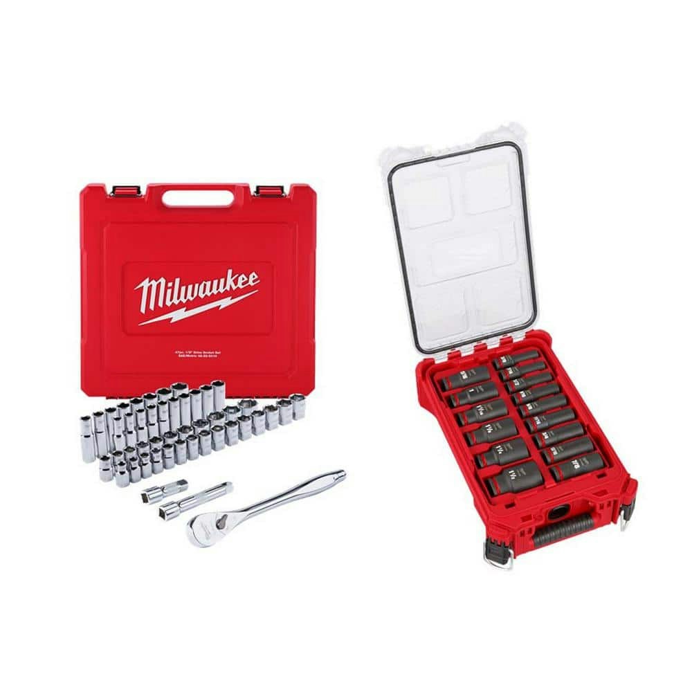 1/2-Inch Drive SAE and Metric Ratchet and Socket Tool Set 62-Piece: $439 1/2-Inch Drive SAE and Metric Ratchet and Socket Tool Set 62-Piece: $439
