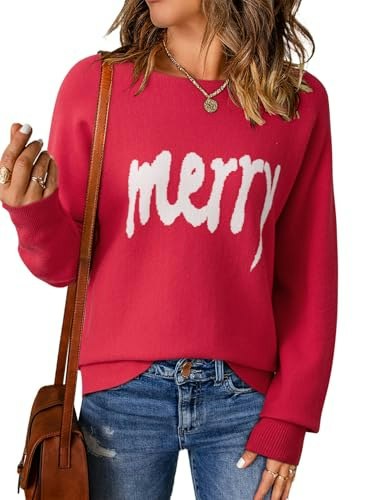Evaless Women's Long Batwing Sleeve Sweater: $26.98