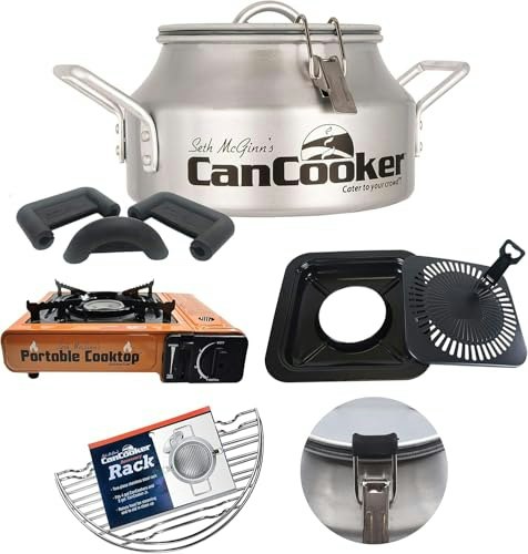CanCooker 1.5-Gallon Companion Steam Cooker and Grill Kit: $119.99 CanCooker 1.5-Gallon Companion Steam Cooker and Grill Kit: $119.99