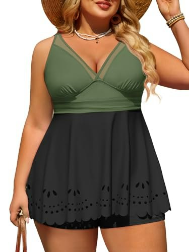 La Prajo Women's Two-Piece Tummy Control Swim Dress 2-Pack: $27.61 La Prajo Women's Two-Piece Tummy Control Swim Dress 2-Pack: $27.61