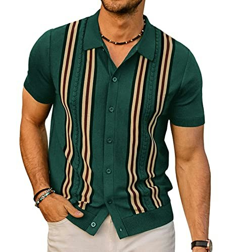 PJ Paul Jones Men's Vintage Knitted Polo Shirt: $26.97 PJ Paul Jones Men's Vintage Knitted Polo Shirt: $26.97