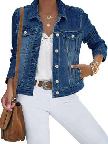 Luvamia Women's Plus Size Denim Jacket: $38.16 Luvamia Women's Plus Size Denim Jacket: $38.16