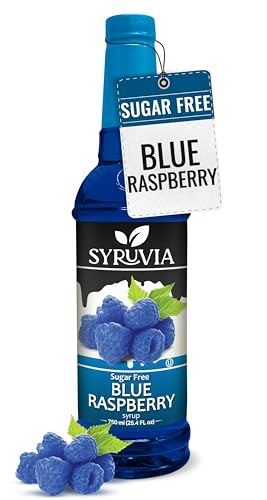 Syruvia Sugar Free Blue Raspberry Syrup 25.4-oz.: $8.49