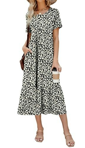 Women's Flowy Maxi Sundress: $14.43 Women's Flowy Maxi Sundress: $14.43