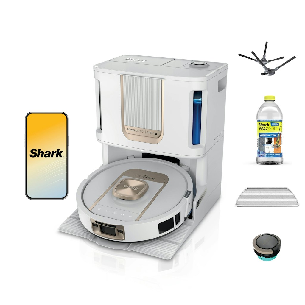 Shark PowerDetect Robot Vacuum and Mop with NeverTouch Base: $749.99 Shark PowerDetect Robot Vacuum and Mop with NeverTouch Base: $749.99
