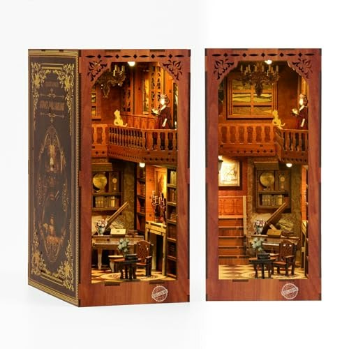 Nextips Grimm's Fairy Tale Wooden DIY Book Nook Kit: $17.98 Nextips Grimm's Fairy Tale Wooden DIY Book Nook Kit: $17.98