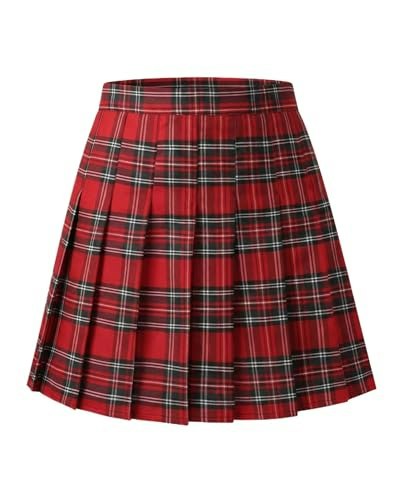 Women's Plaid Pleated Mini Skirt 4XL: $16.99 Women's Plaid Pleated Mini Skirt 4XL: $16.99