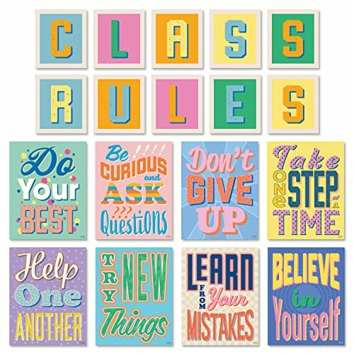 Sweetzer & Orange 11"x14" Classroom Rules Posters 8-Pack: $5.99 Sweetzer & Orange 11"x14" Classroom Rules Posters 8-Pack: $5.99