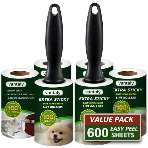 Extra Sticky Pet Hair Lint Roller 6-Pack: $10.28 Extra Sticky Pet Hair Lint Roller 6-Pack: $10.28