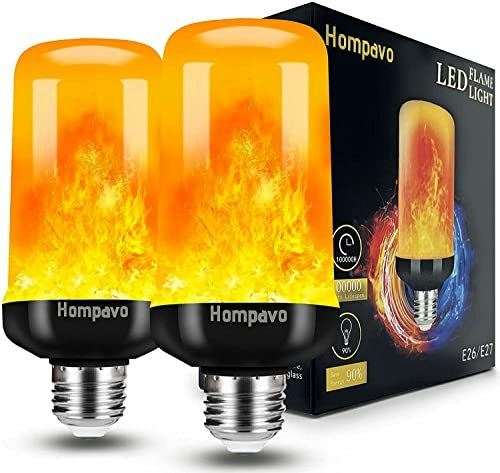 Hompavo Flame Light Bulb: $12.57