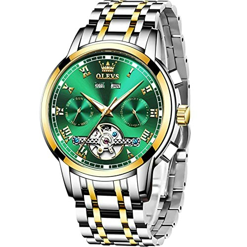 Olevs Men's Leather Dress Watch: $98.60 Olevs Men's Leather Dress Watch: $98.60
