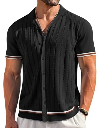 Coofandy Men's Casual Short Sleeve Button Down Shirt: $19.99 Coofandy Men's Casual Short Sleeve Button Down Shirt: $19.99