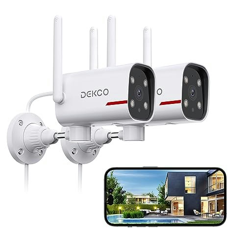 Dekco 2K Wired Outdoor Security Camera 2-Pack: $55.99 Dekco 2K Wired Outdoor Security Camera 2-Pack: $55.99