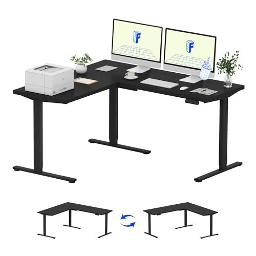 Flexispot 63 x 55-inch Reversible L-Shaped Standing Desk: $266.47 Flexispot 63 x 55-inch Reversible L-Shaped Standing Desk: $266.47