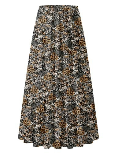 Zeagoo High Waisted Tiered Boho Maxi Skirt: $19.98 Zeagoo High Waisted Tiered Boho Maxi Skirt: $19.98