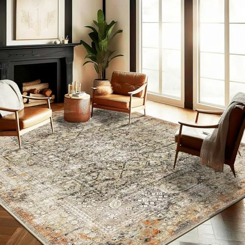 Champlant 10'x14' Vintage Traditional Area Rug: $160.55 Champlant 10'x14' Vintage Traditional Area Rug: $160.55
