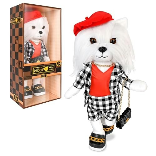 Woof & Co 15-Inch Poseable Plush Shih Tzu Doll: $17.49 Woof & Co 15-Inch Poseable Plush Shih Tzu Doll: $17.49