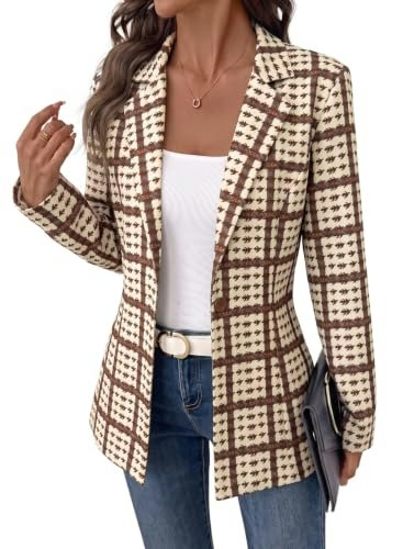 Evaless Women's Business Casual Blazer: $35.98