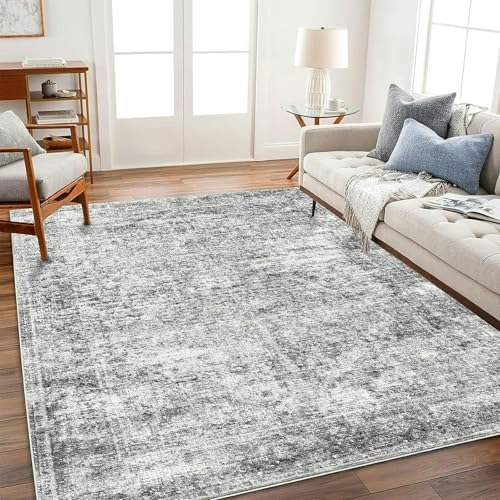 Champlant 5x7-Foot Washable Vintage Floral Area Rug: $42.40 Champlant 5x7-Foot Washable Vintage Floral Area Rug: $42.40