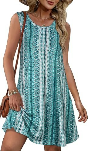 Women's Sleeveless Striped Sundress: $14.39 Women's Sleeveless Striped Sundress: $14.39