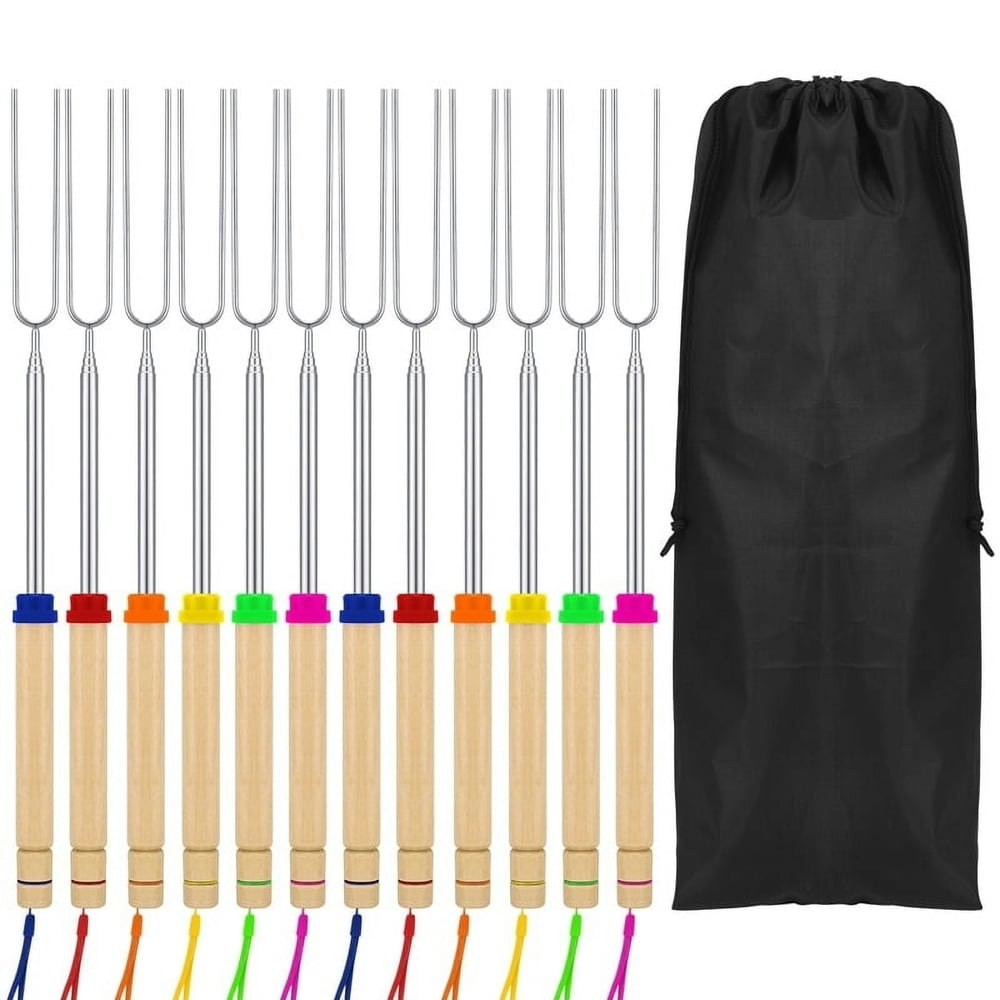 Qweryboo 12-Piece Telescoping Marshmallow Roasting Sticks: $13.67 Qweryboo 12-Piece Telescoping Marshmallow Roasting Sticks: $13.67
