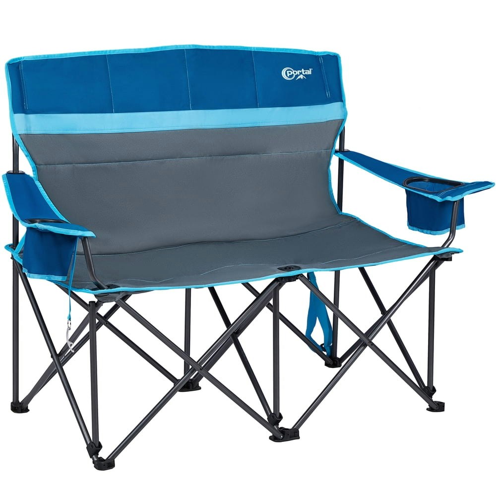 Portal Folding 2-Person Camping Loveseat Chair: $55.99 Portal Folding 2-Person Camping Loveseat Chair: $55.99