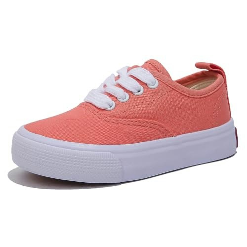 Opoee Kids' Canvas Low Top Sneakers: $14.99 Opoee Kids' Canvas Low Top Sneakers: $14.99