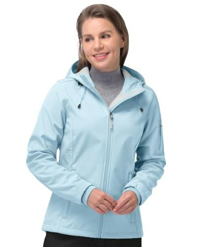33,000ft Women's Softshell Fleece Lined Rain Jacket: $47.59 33,000ft Women's Softshell Fleece Lined Rain Jacket: $47.59