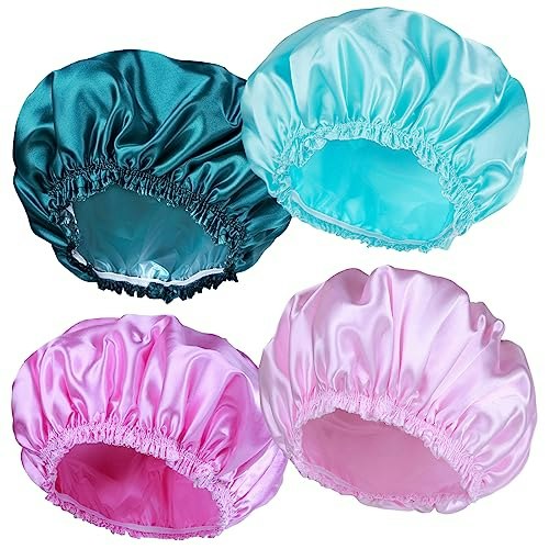 Chfong Reusable Waterproof Shower Cap 4-Pack: $5.31 Chfong Reusable Waterproof Shower Cap 4-Pack: $5.31