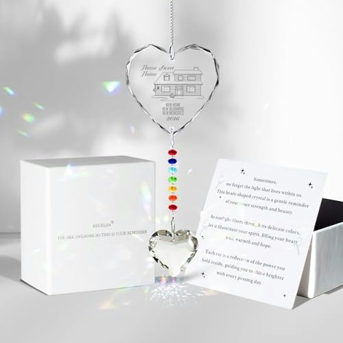Hegelda Crystal Suncatcher Christmas Ornament: $12.99 Hegelda Crystal Suncatcher Christmas Ornament: $12.99