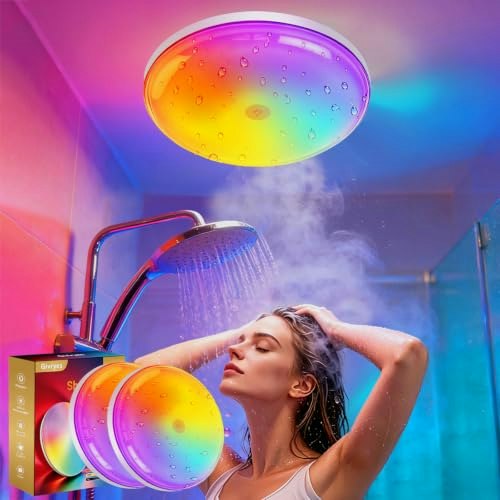 Givryes 7-Inch LED Shower Light 2-Pack: $29.98 Givryes 7-Inch LED Shower Light 2-Pack: $29.98
