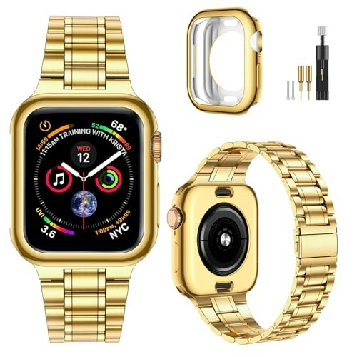 MioHHR Stainless Steel Apple Watch Band for 42mm Series 10/11: $10.97 MioHHR Stainless Steel Apple Watch Band for 42mm Series 10/11: $10.97