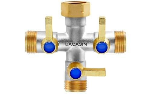 3-Way Brass Garden Hose Splitter: $23.79 3-Way Brass Garden Hose Splitter: $23.79
