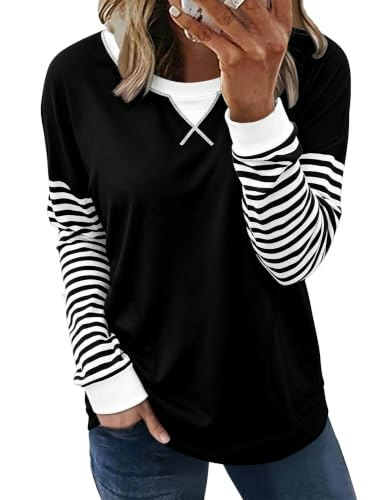 Onlyshe Women's Crewneck Long Sleeve Sweatshirt: $19.98 Onlyshe Women's Crewneck Long Sleeve Sweatshirt: $19.98