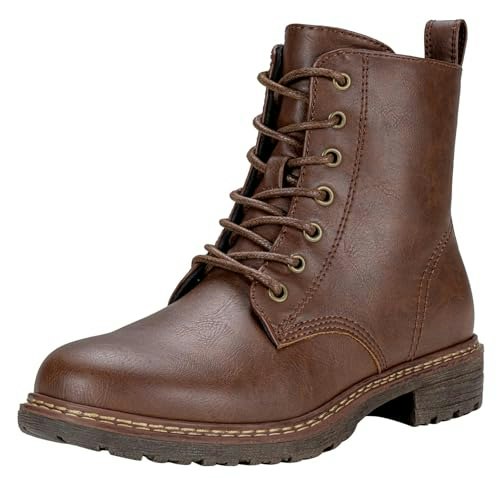 Vepose Women's Lace-Up Combat Ankle Boots: $47.59 Vepose Women's Lace-Up Combat Ankle Boots: $47.59