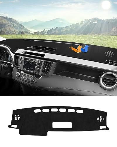 Cartist Suede Dashboard Cover for 2013-2018 Toyota RAV4: $23.88 Cartist Suede Dashboard Cover for 2013-2018 Toyota RAV4: $23.88