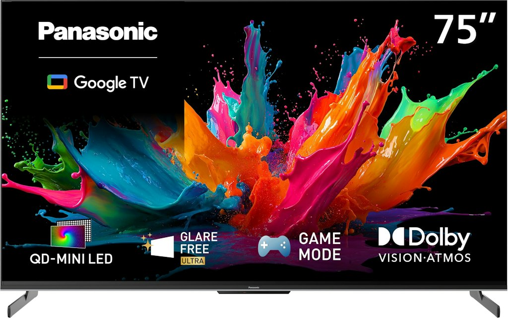 Panasonic W85 Series TN-75W85CPS 75" 4K UHD QD-Mini LED Smart TV: $760