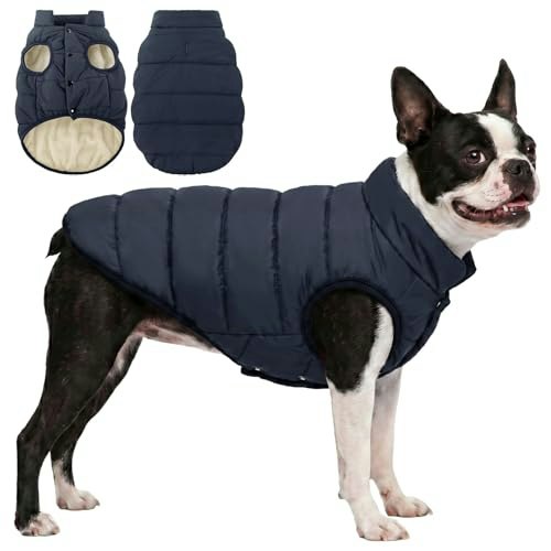 Asenku Dog Winter Fleece Puffer Jacket: $29.69 Asenku Dog Winter Fleece Puffer Jacket: $29.69