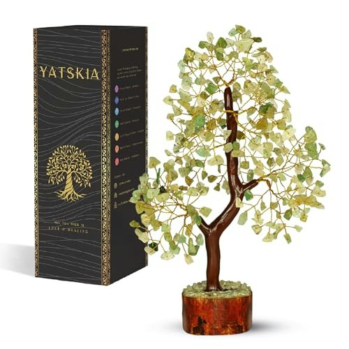 Yatskia 10-Inch Green Jade Crystal Tree: $29.99 Yatskia 10-Inch Green Jade Crystal Tree: $29.99