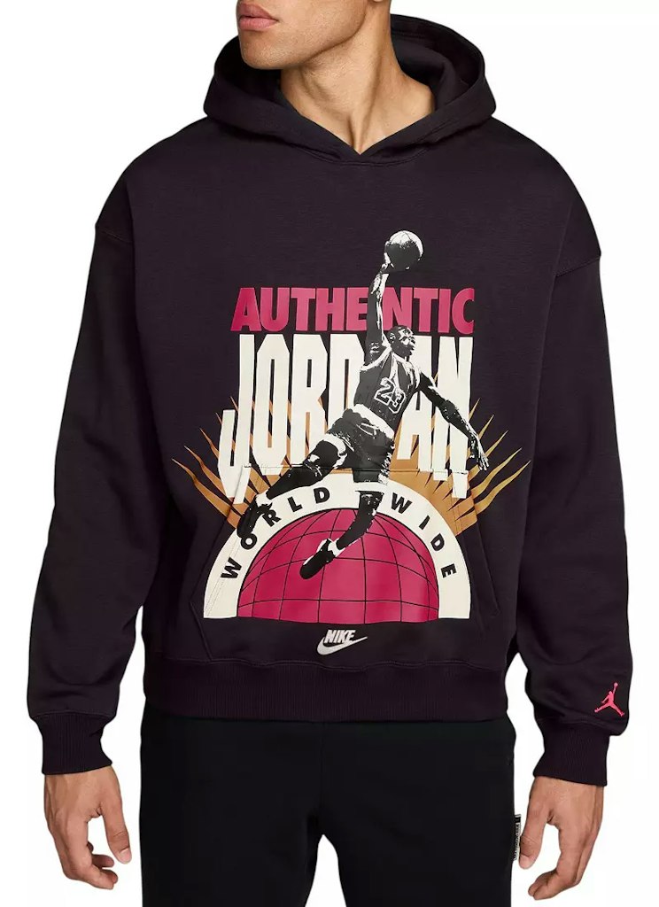 Jordan Men's Brooklyn Fleece AJ6 Hoodie: $27