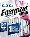 Energizer Ultimate Lithium AAA Battery 8-Pack for $7.79 w/ Sub & Save + free shipping w/ Prime