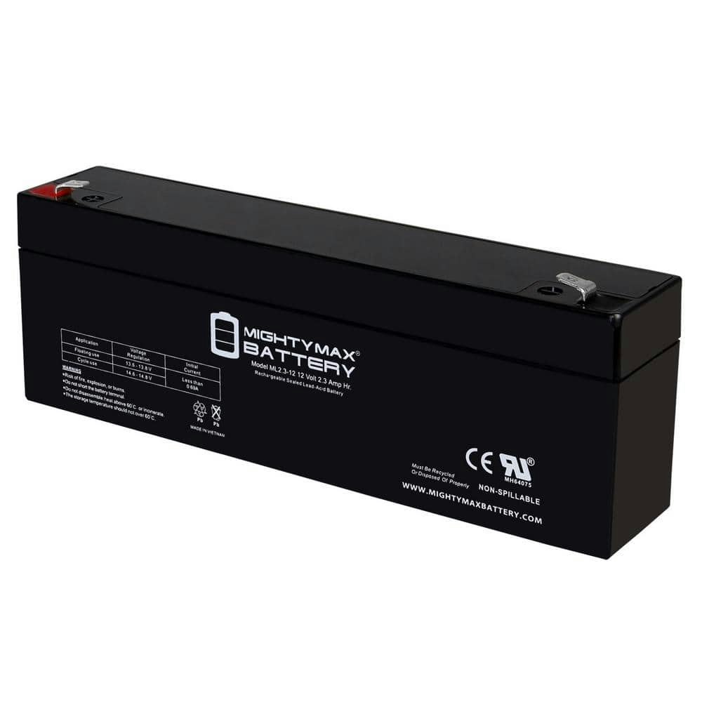 12-Volt 2.3Ah SLA Replacement Battery for Mortara Instruments ELI 250: $19.99 12-Volt 2.3Ah SLA Replacement Battery for Mortara Instruments ELI 250: $19.99
