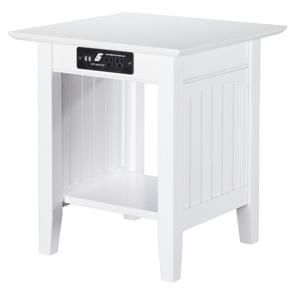 AFI Nantucket 22-Inch End Table with Charger: $230.99
