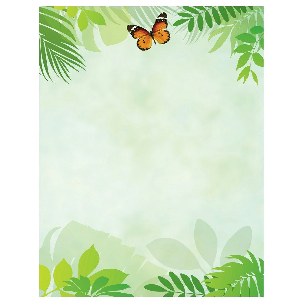 Great Papers! Flutter Butterfly Letterhead 80-Sheet Pack: $8.99 Great Papers! Flutter Butterfly Letterhead 80-Sheet Pack: $8.99