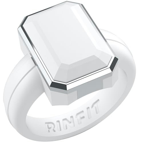Rinfit Emerald Silicone Ring with Stainless Steel Frame: $16.99 Rinfit Emerald Silicone Ring with Stainless Steel Frame: $16.99