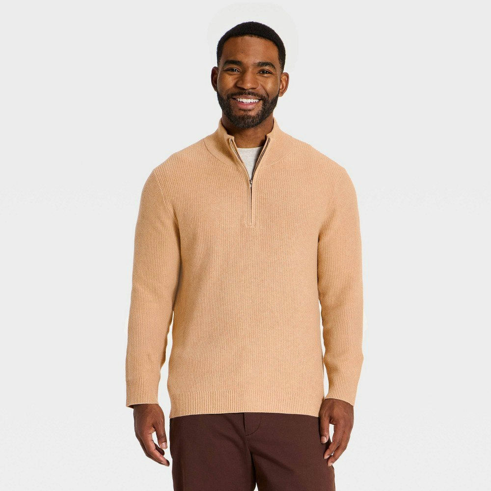 Goodfellow & Co. Men's 1/4 Zip Sweater: $40 Goodfellow & Co. Men's 1/4 Zip Sweater: $40